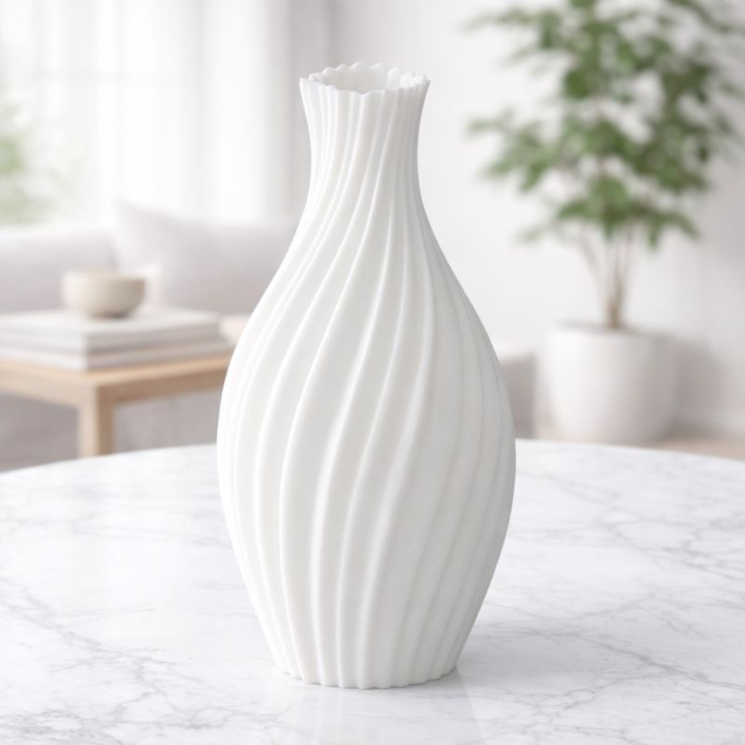 Modern Textured Decorative Flower Vase – Premium Home Décor