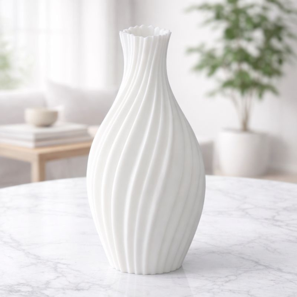 Modern Textured Decorative Flower Vase – Premium Home Décor