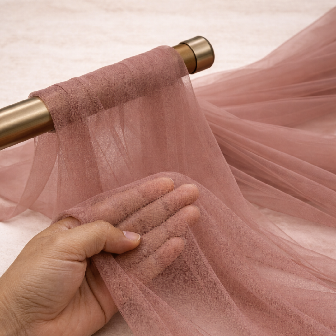 5 Meter Net Cloth Roll Brown