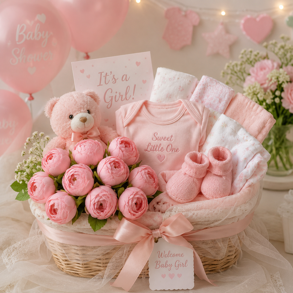 Artificial Light Pink Peony Flower