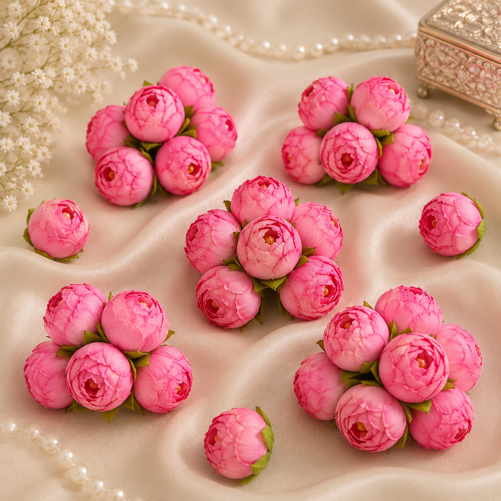 Artificial Baby Pink Peony Flower