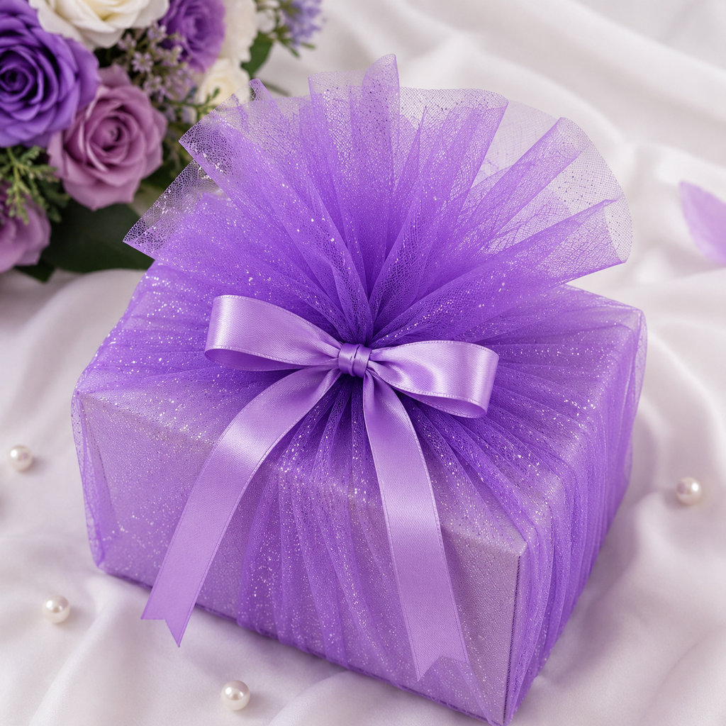 Net Cloth Roll Purple 5 Meter