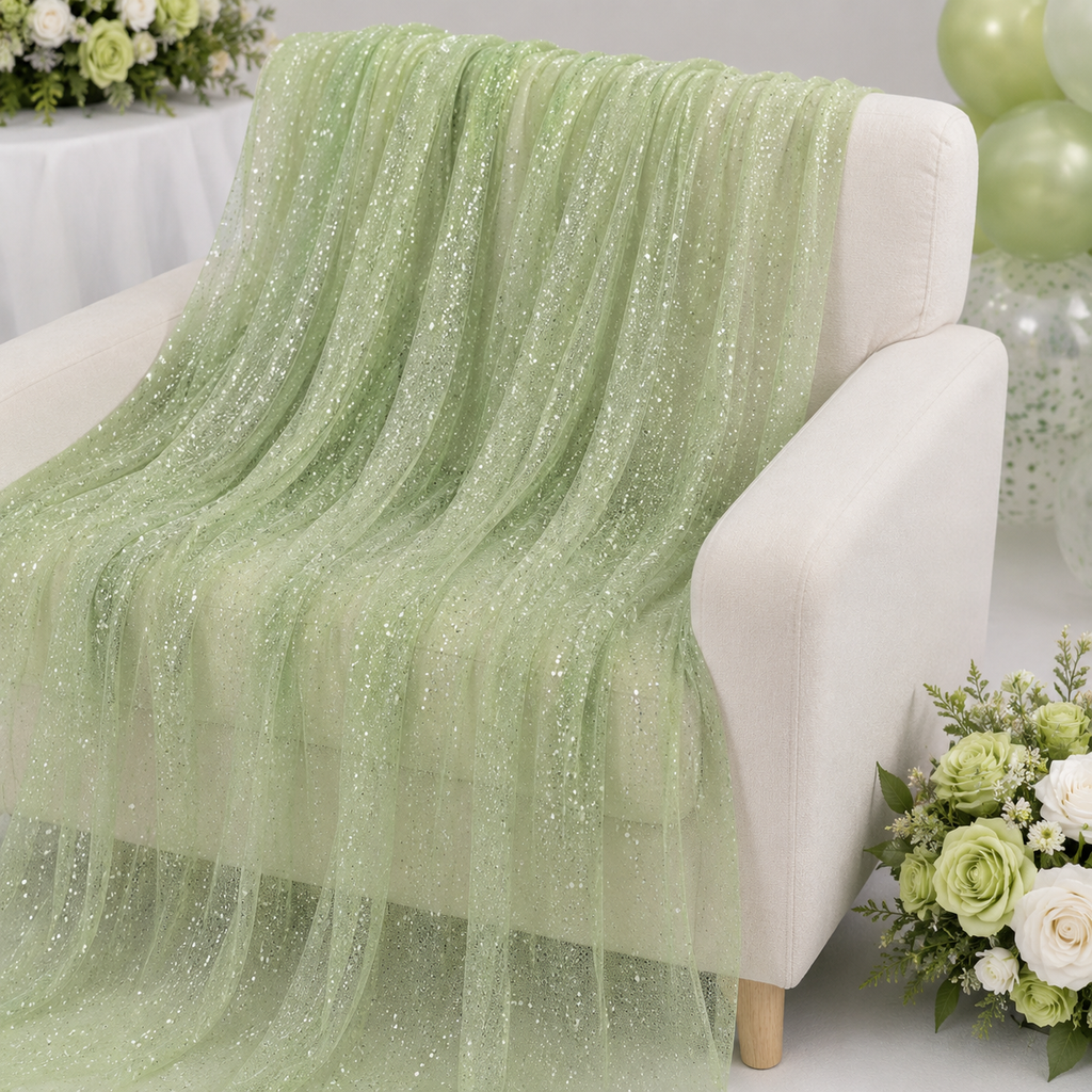 5 Meter Net Cloth Roll Pista Green