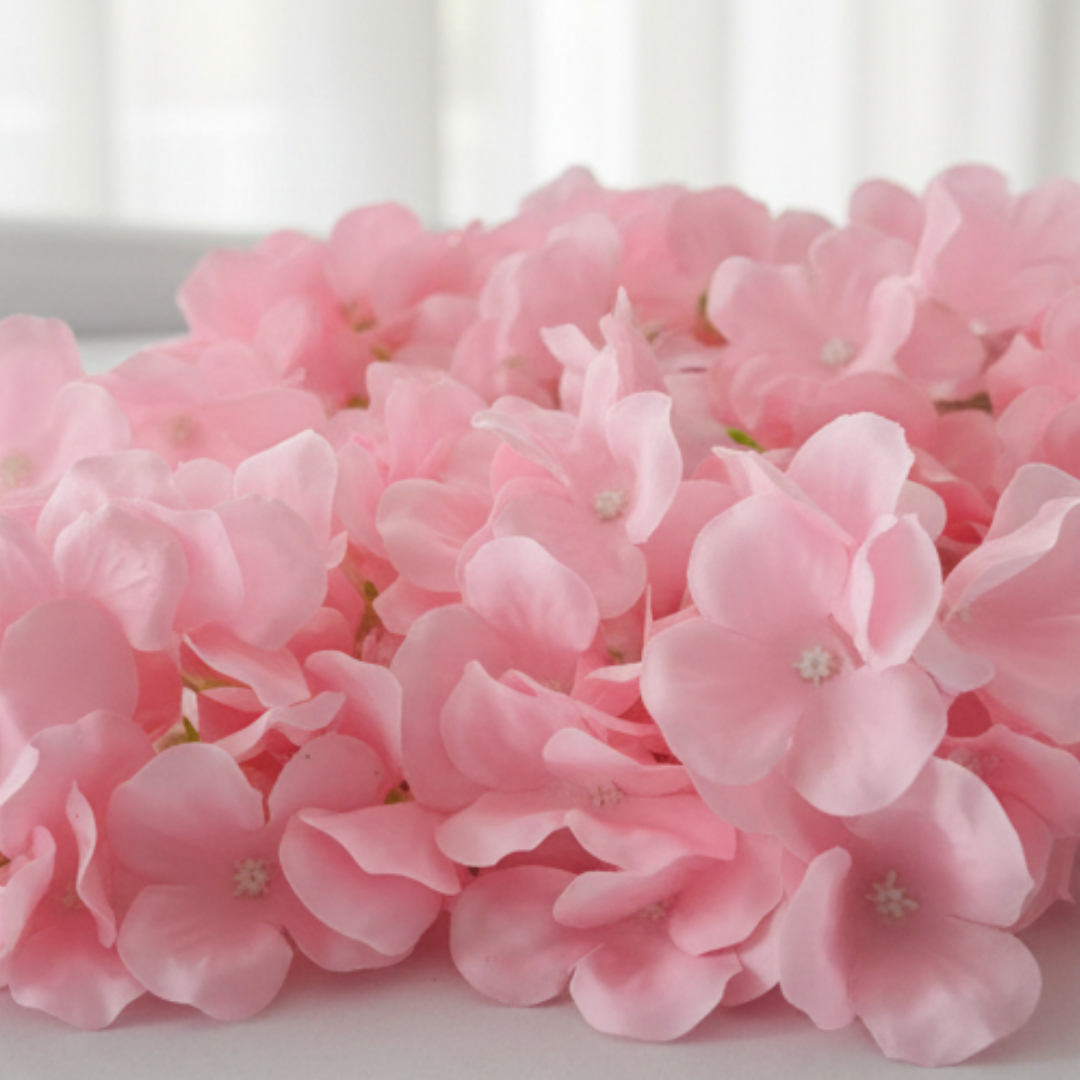 Pink Hydrangea Artificial Flower For Wedding & Festival Decor
