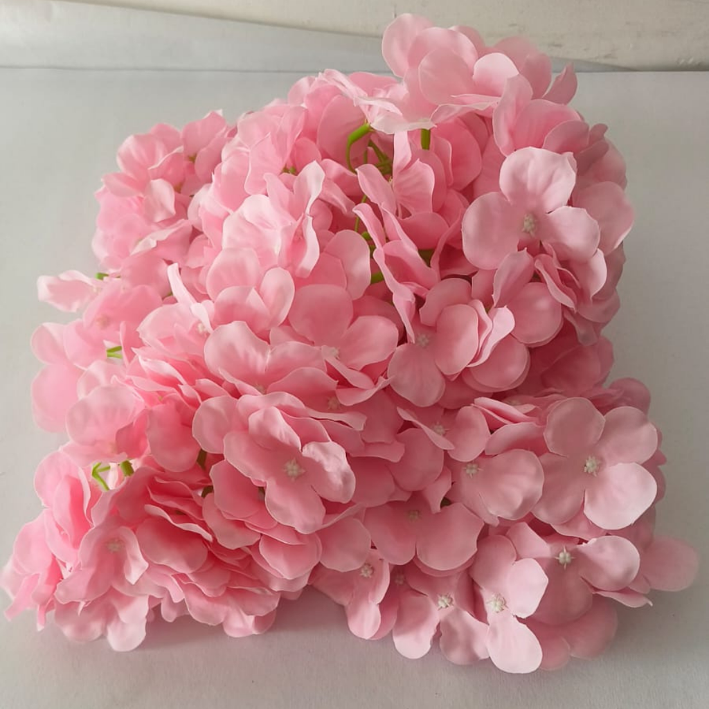 Pink Hydrangea Artificial Flower For Wedding & Festival Decor