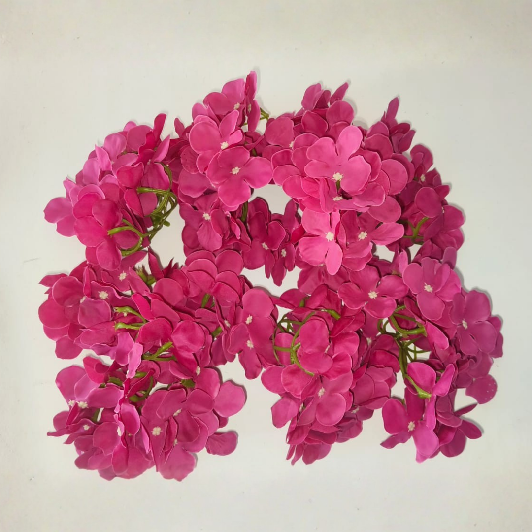 Purple Hydrangea Artificial Flower For Wedding & Festival Decor
