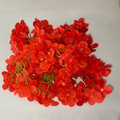 Decorative Artificial Red Hydrangea Flower for Wedding & Festival Décor
