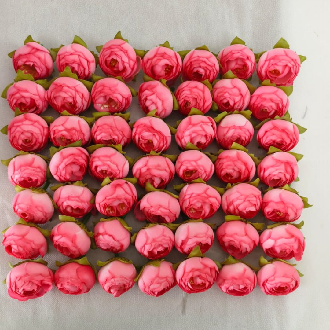 Artificial Whitish Pink Peony Flower