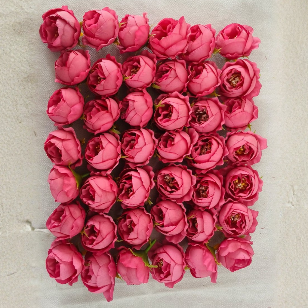 Artificial Mid Pink Peony Flower