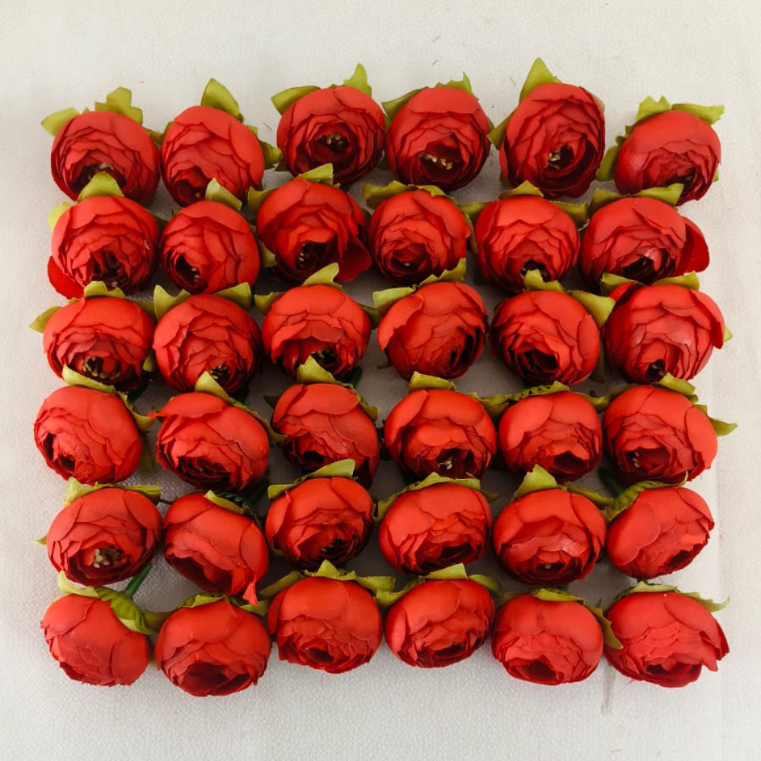 Artificial Red Peony Flower