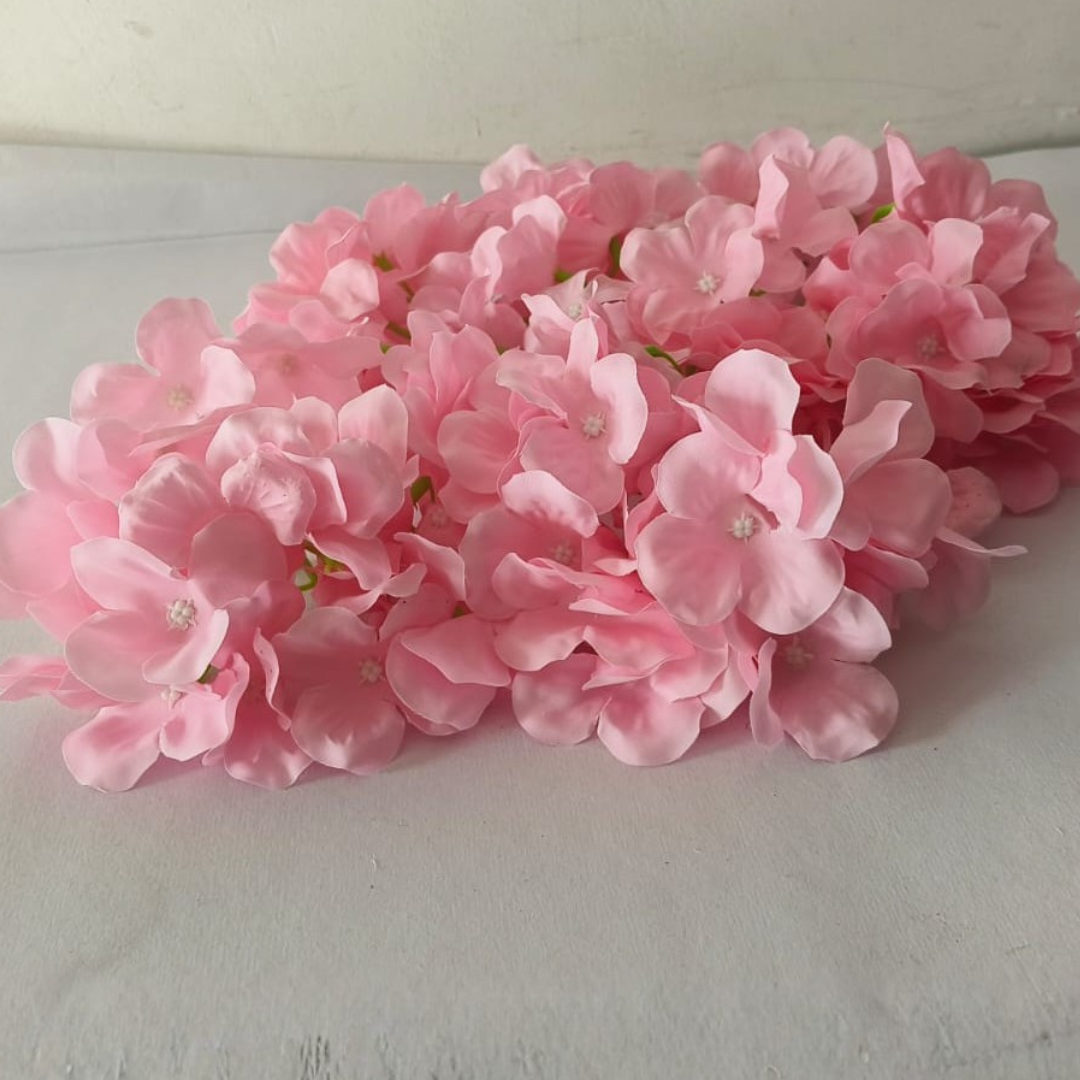 Decorative Artificial Pink Hydrangea Flower for Wedding & Festival Décor