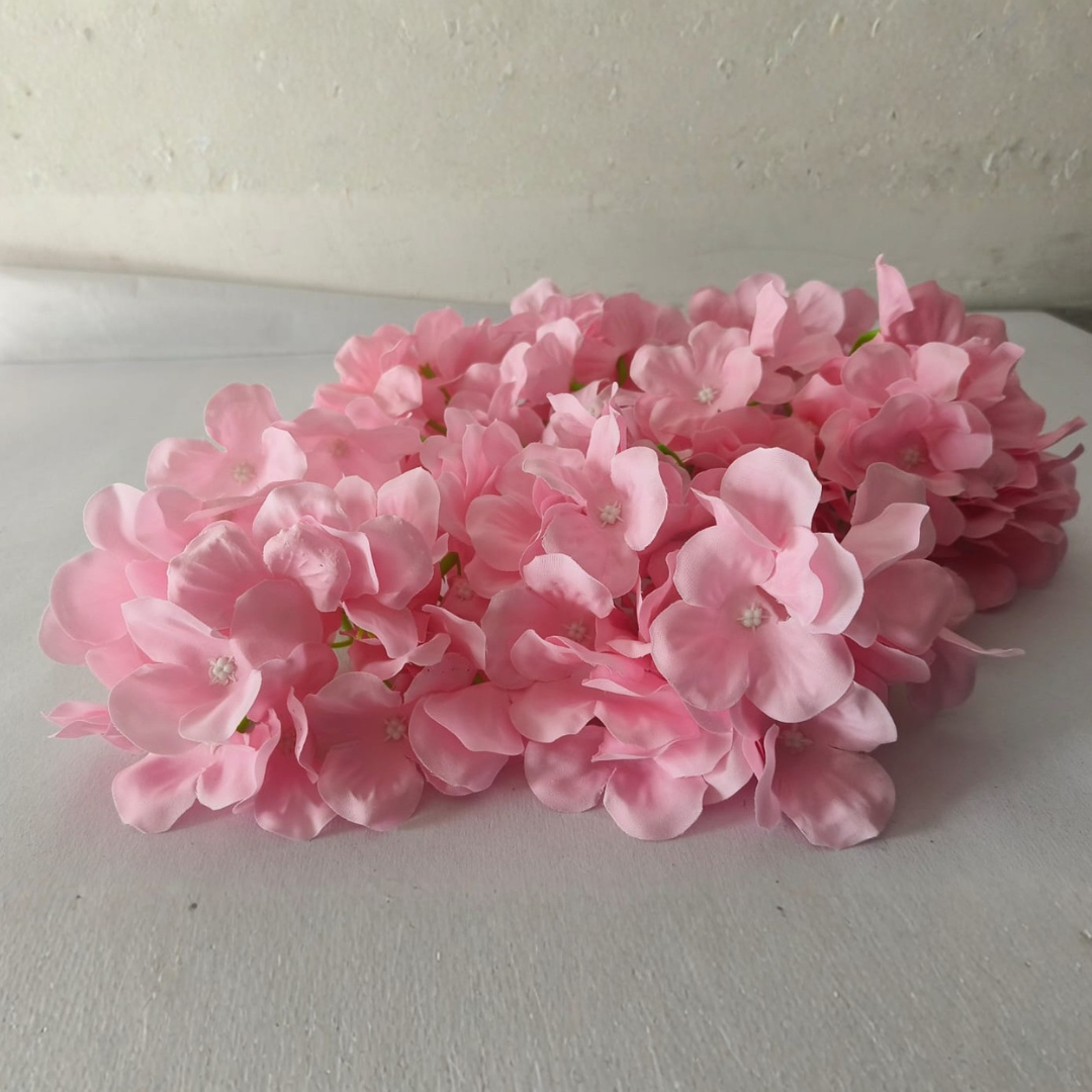 Decorative Artificial Pink Hydrangea Flower for Wedding & Festival Décor