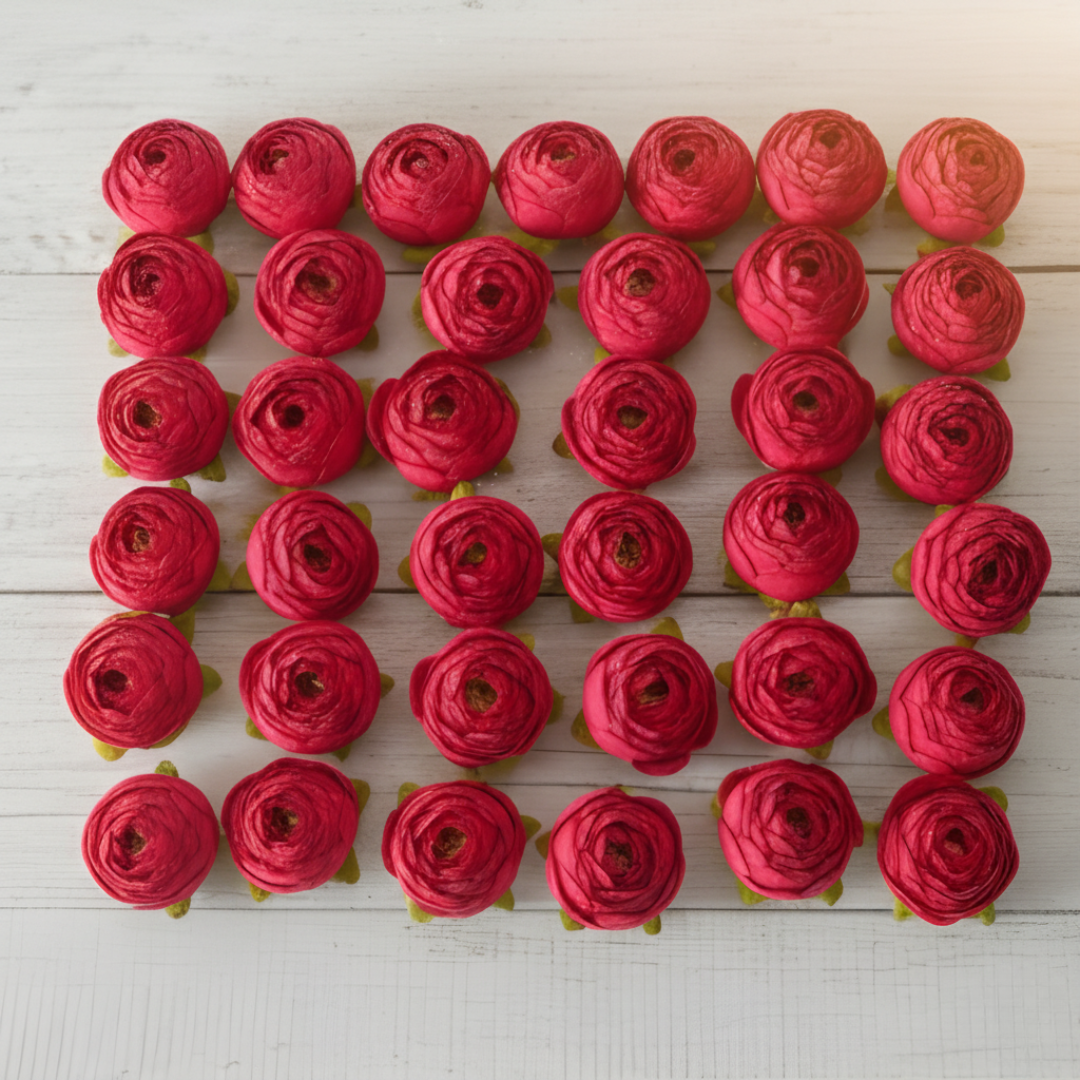 Artificial Dark Pink Peony Flower