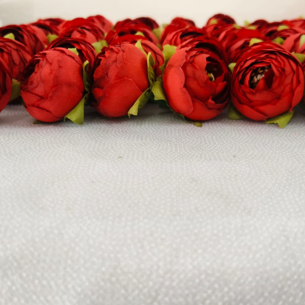 Artificial Red Peony Flower