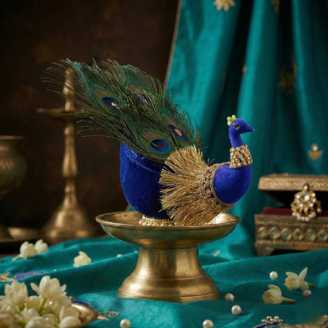 Peacock Decorative Narial For Wedding And Pooja