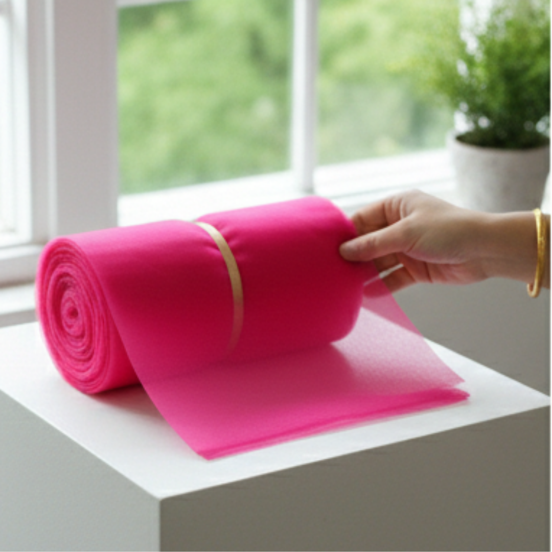 5 Meter Pink Net Roll for Decoration