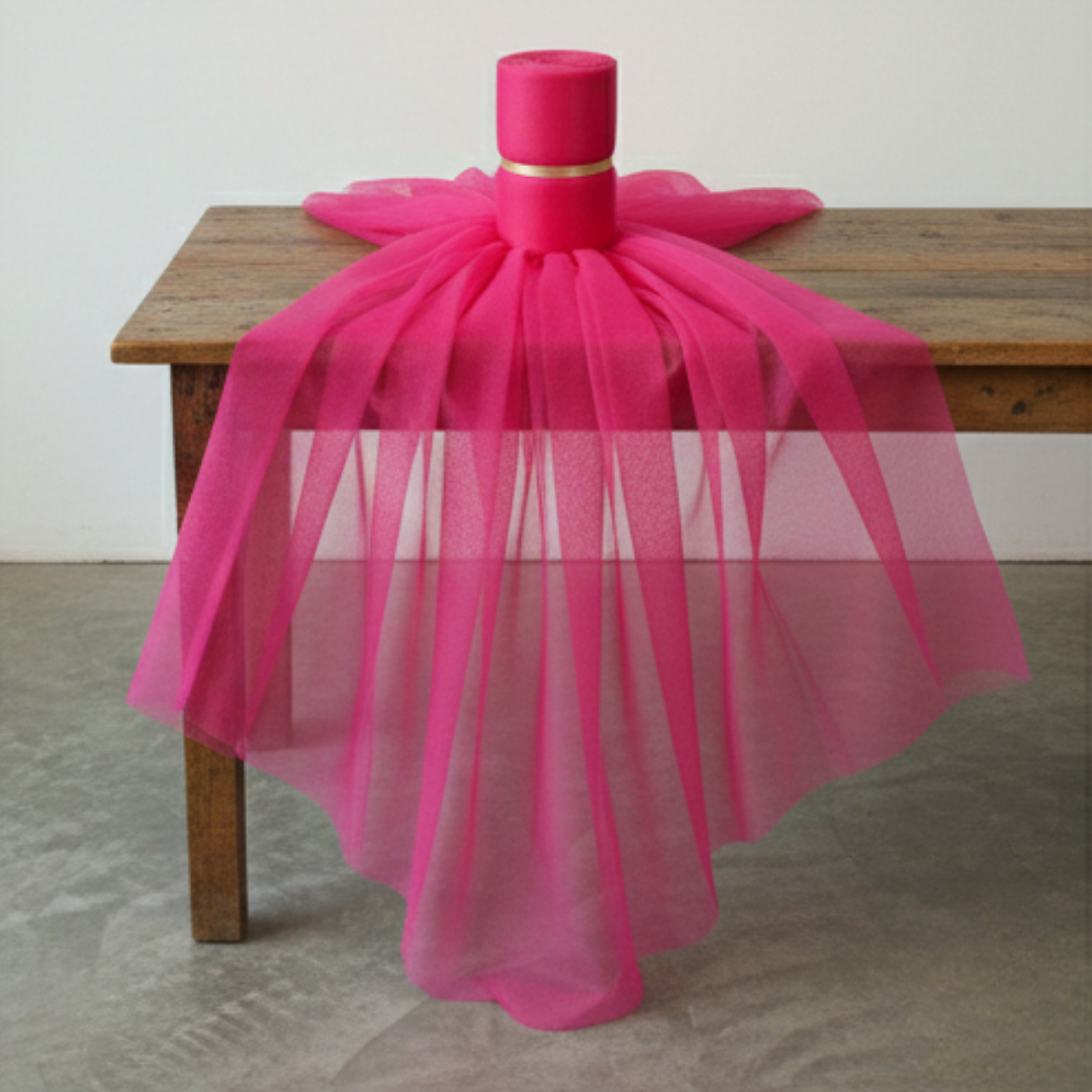 5 Meter Pink Net Roll for Decoration