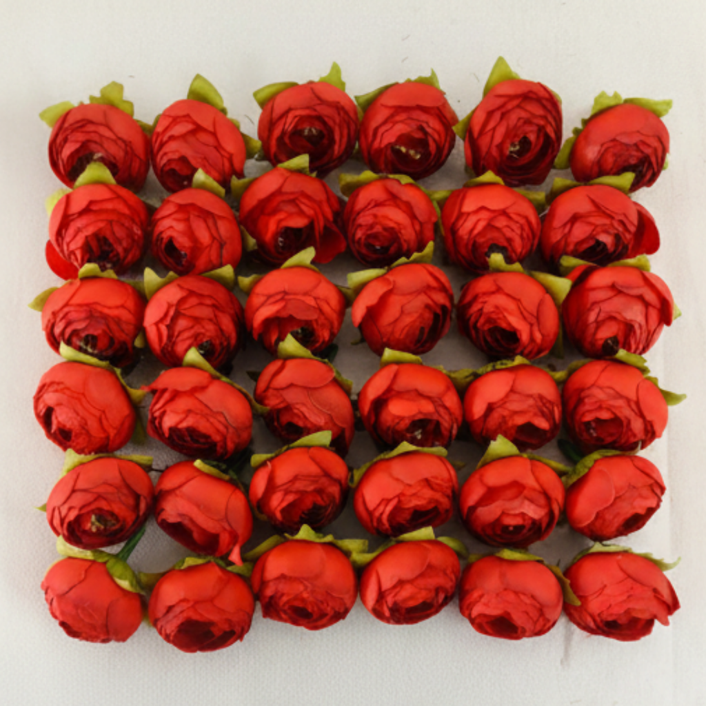 Artificial Red Peony Flower
