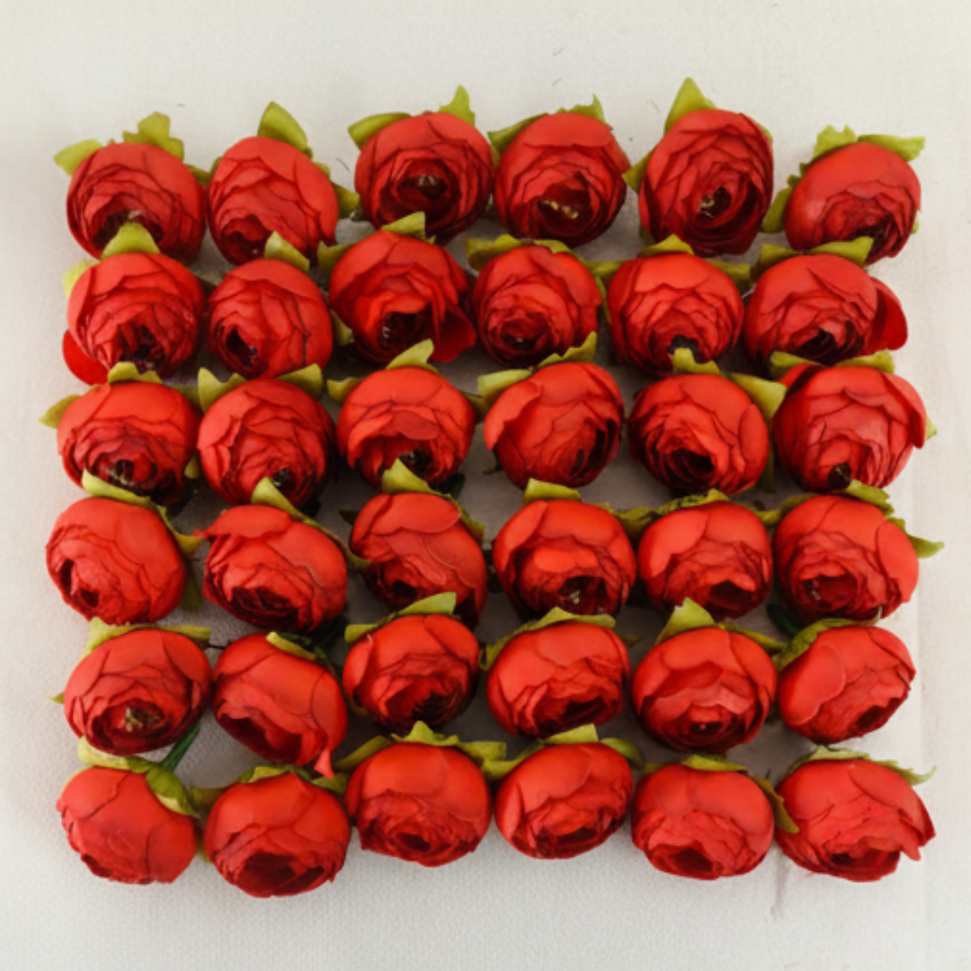 Artificial Red Peony Flower