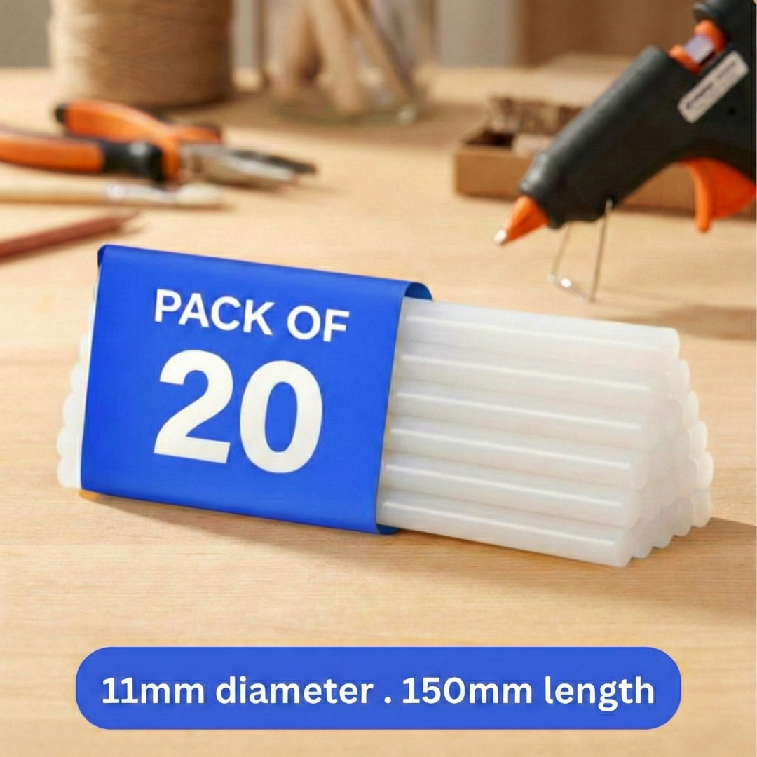 Transparent Glue Gun Sticks 11mm × 150mm