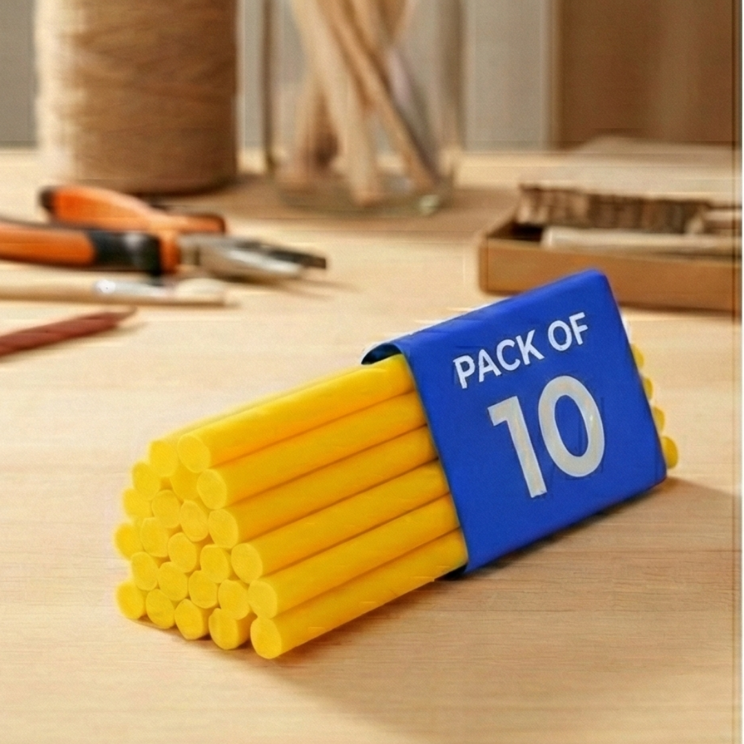 Yellow Glue Gun Sticks 11mm × 220mm