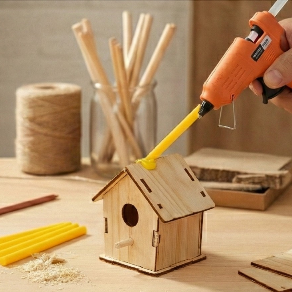 Yellow Glue Gun Sticks 11mm × 220mm